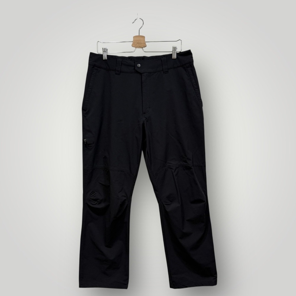 Stio Men's Black Technical Hiking Pants Size L Nylon Spandex Outdoor
